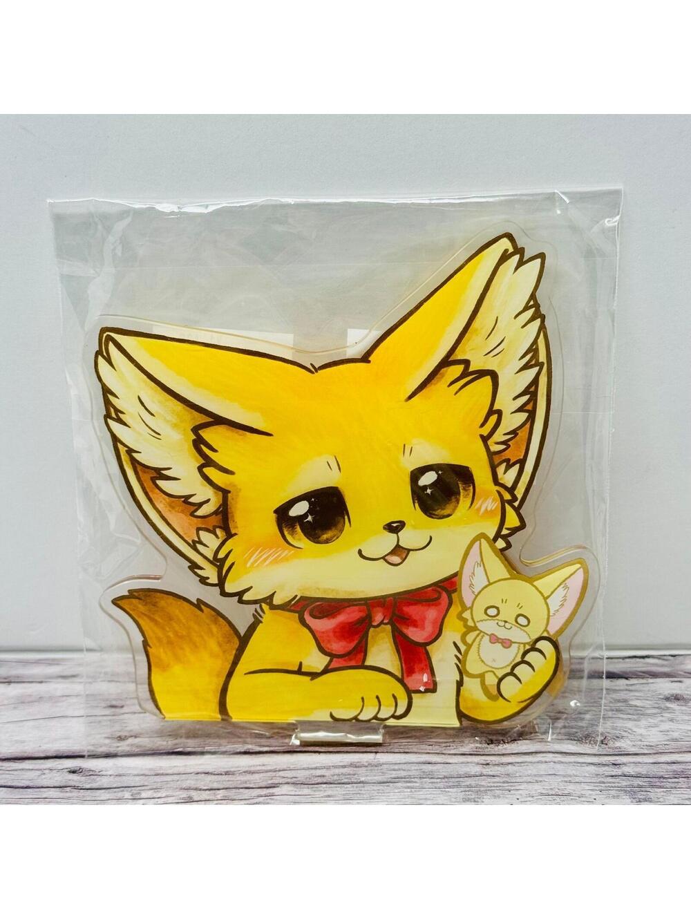 Yoyo Yeung Kenneth Fennec Fox Acrylic Figure Stand Big New Japan US Seller
